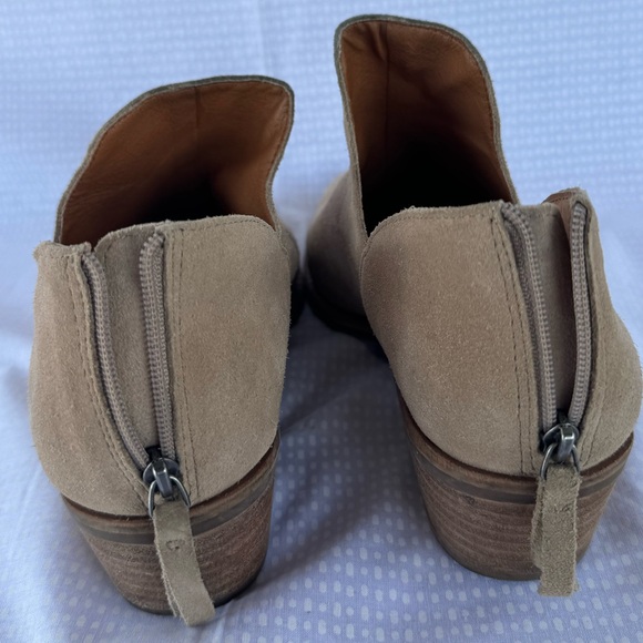 Lucky Brand Suede Ankle Boots - Picture 2 of 5